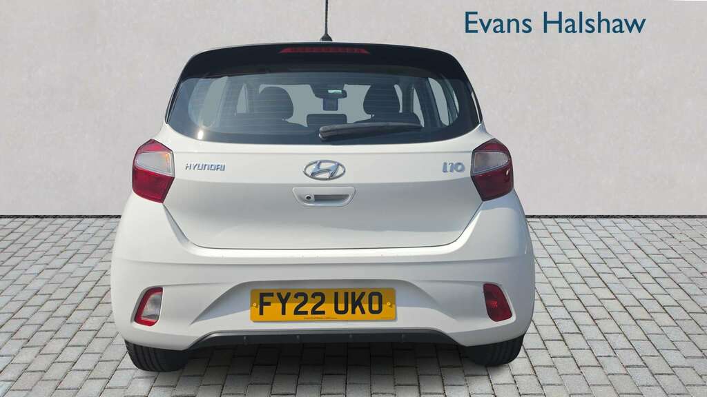 Hyundai I10 1.2 Mpi Se Connect 2022 FY22UKO White #5