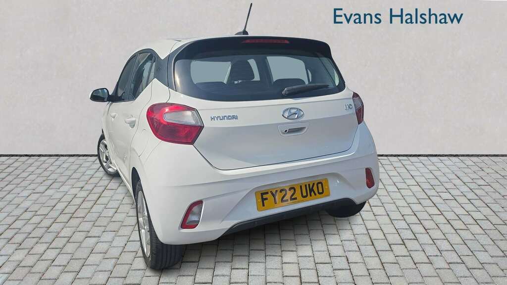 Hyundai I10 1.2 Mpi Se Connect 2022 FY22UKO White #2