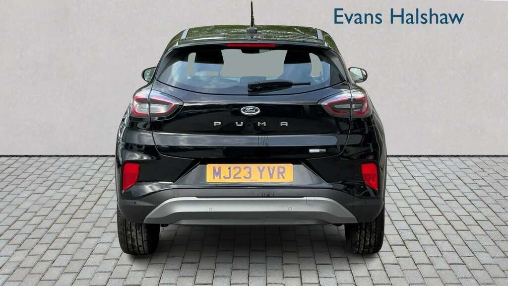 Ford Puma 1.0 Ecoboost Hybrid Mhev 155 Titanium 2023 MJ23YVR Black #4