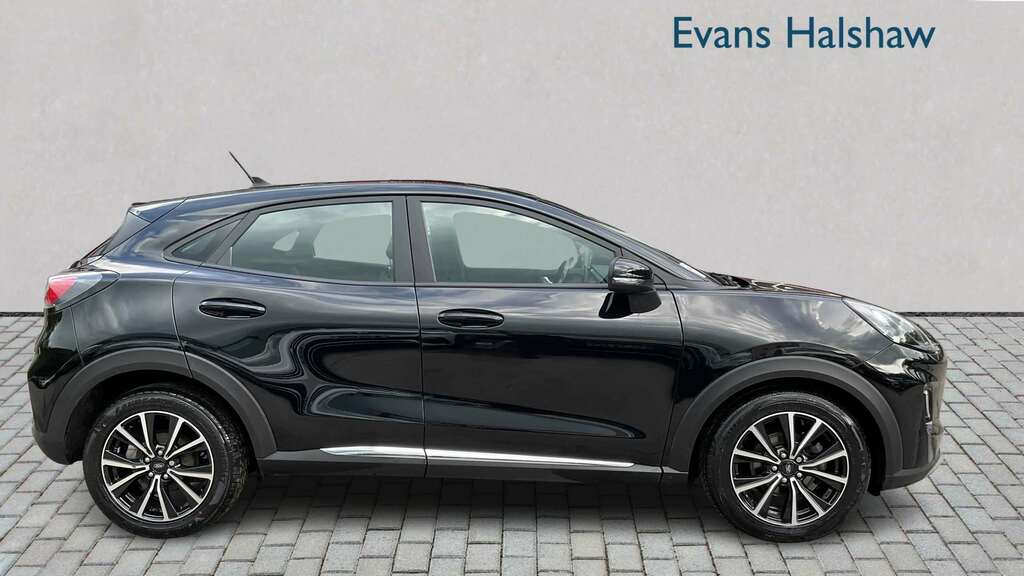 Ford Puma 1.0 Ecoboost Hybrid Mhev 155 Titanium 2023 MJ23YVR Black #6