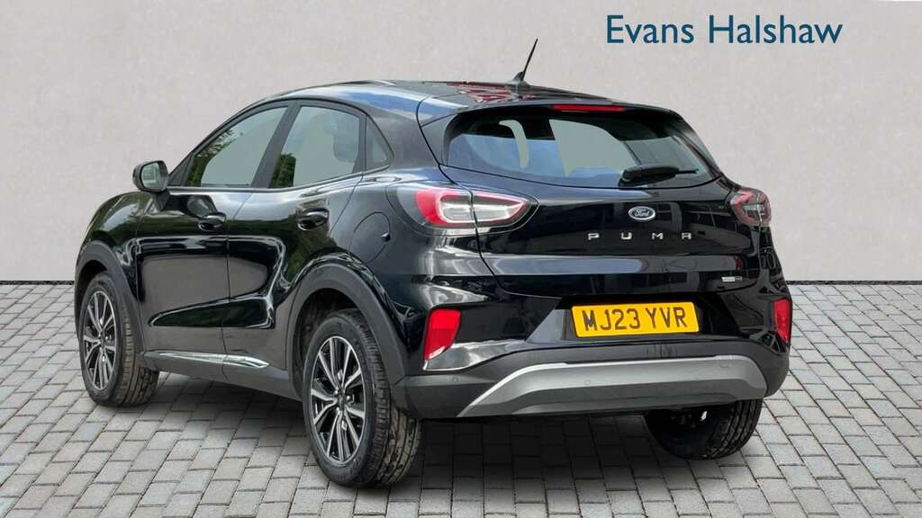 Ford Puma 1.0 Ecoboost Hybrid Mhev 155 Titanium 2023 MJ23YVR Black #2
