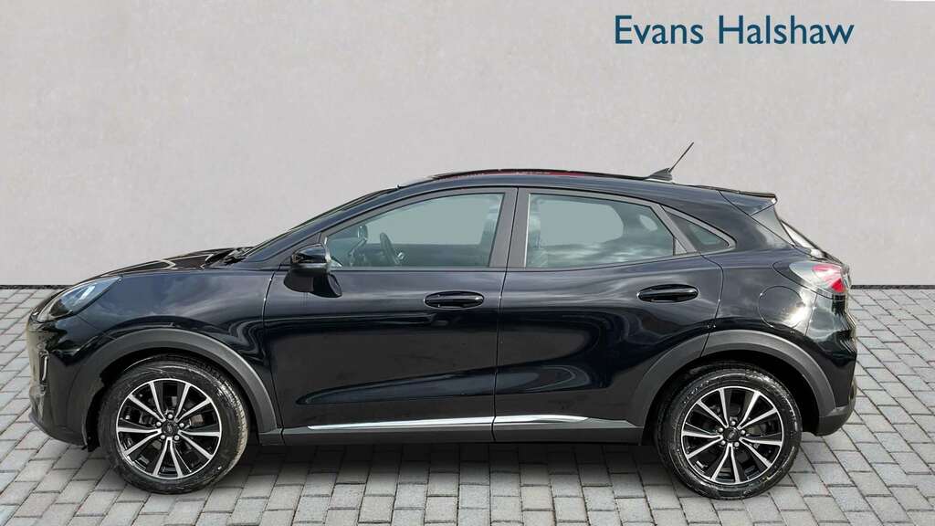 Ford Puma 1.0 Ecoboost Hybrid Mhev 155 Titanium 2023 MJ23YVR Black #3