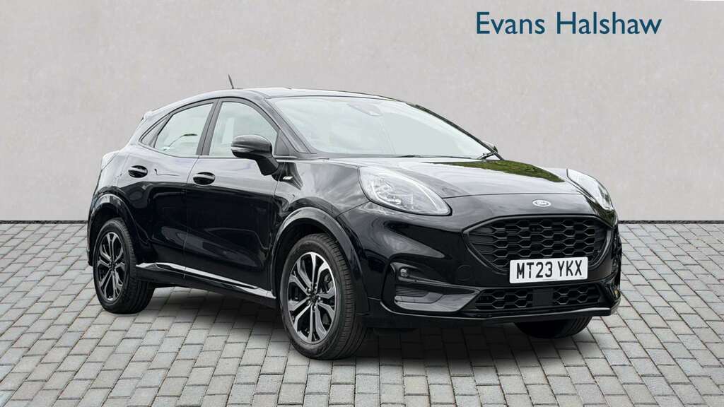 Ford Puma 1.0 Ecoboost Hybrid Mhev St-line 2023 Black