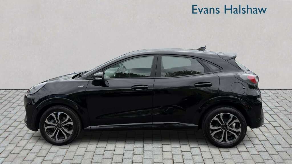 Ford Puma 1.0 Ecoboost Hybrid Mhev St-line 2023 MT23YKX Black #5