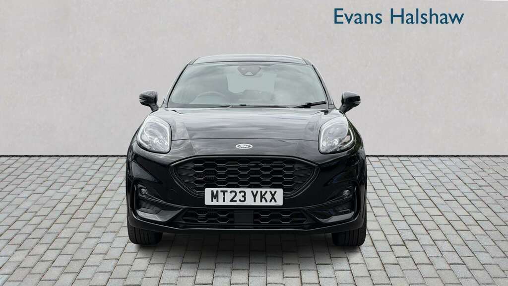 Ford Puma 1.0 Ecoboost Hybrid Mhev St-line 2023 MT23YKX Black #4