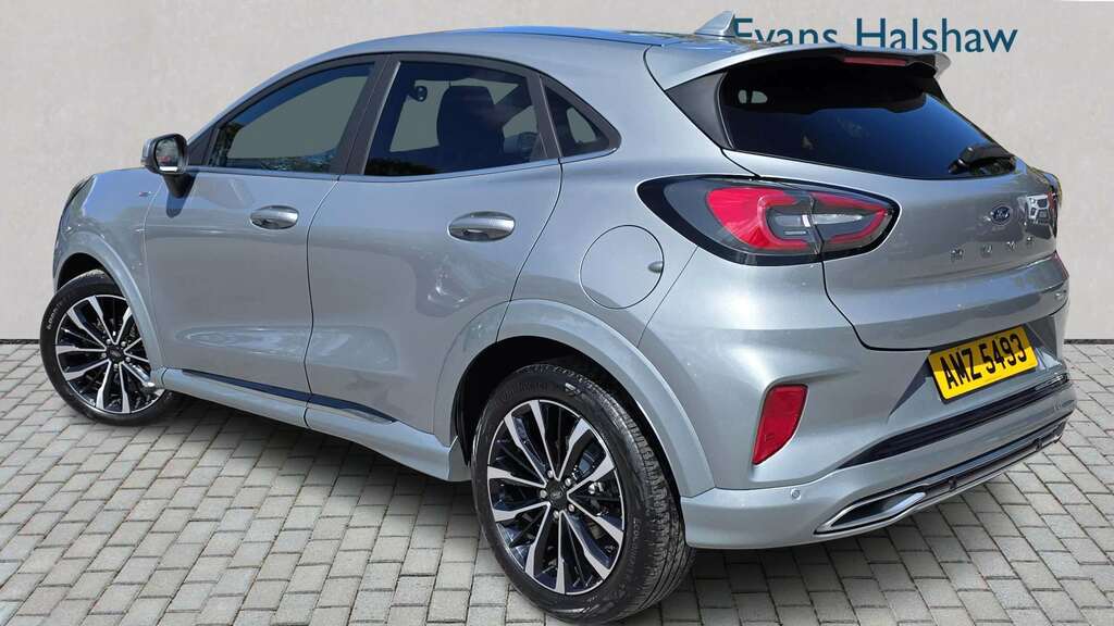 Ford Puma 1.0 Ecoboost Hybrid Mhev 155 St-line Vignale 2 AMZ5493 Silver #3