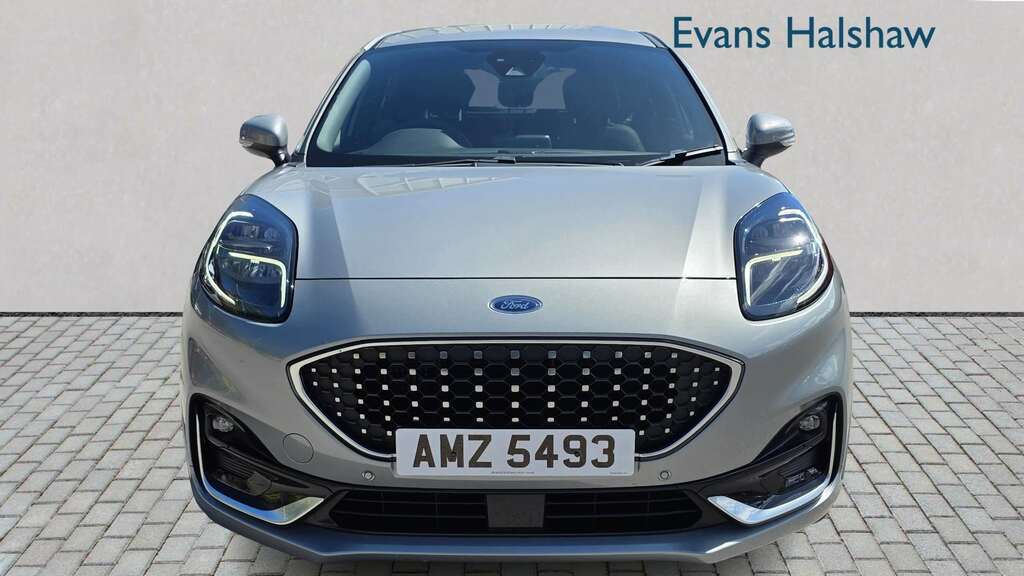 Ford Puma 1.0 Ecoboost Hybrid Mhev 155 St-line Vignale 2 AMZ5493 Silver #2