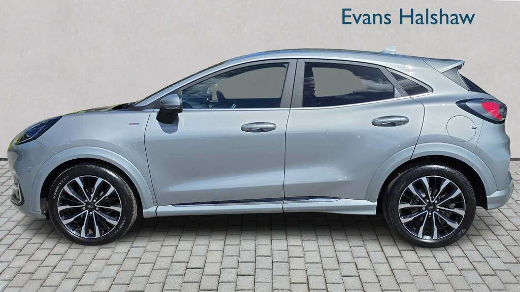 Ford Puma 1.0 Ecoboost Hybrid Mhev 155 St-line Vignale 2 AMZ5493 Silver #5