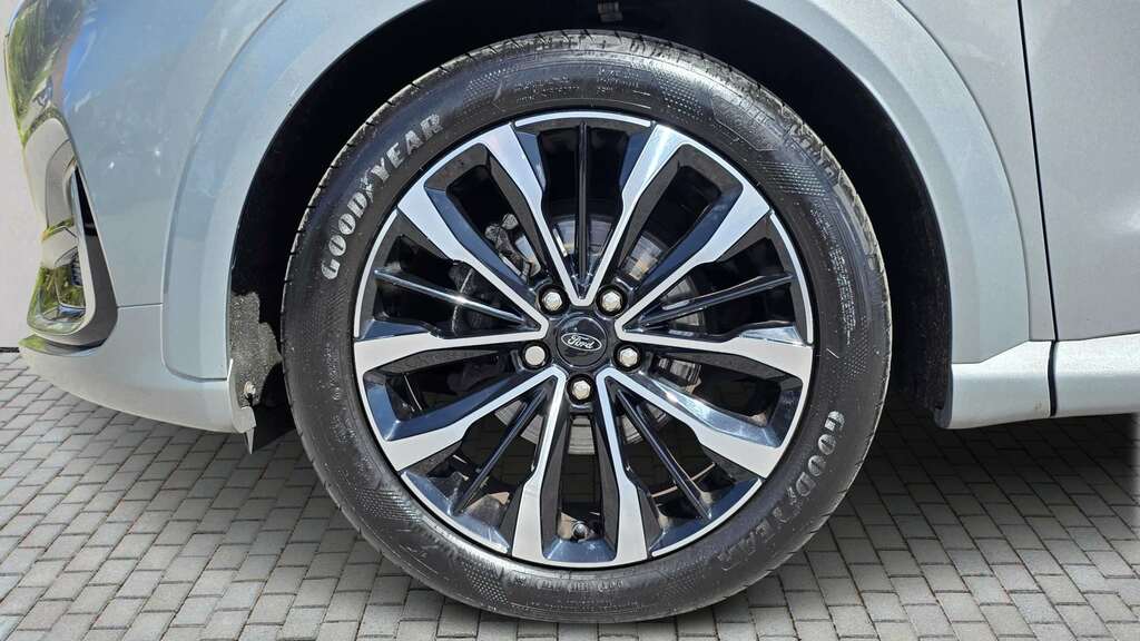 Ford Puma 1.0 Ecoboost Hybrid Mhev 155 St-line Vignale 2 AMZ5493 Silver #4