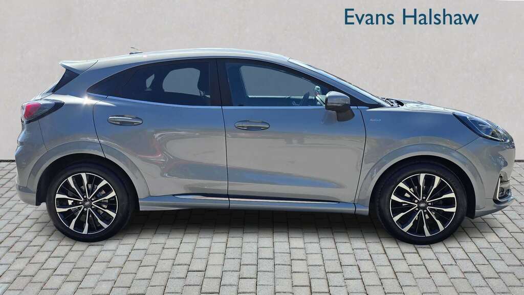Ford Puma 1.0 Ecoboost Hybrid Mhev 155 St-line Vignale 2 Silver