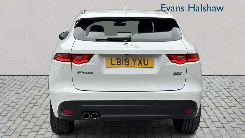 Jaguar F-Pace 2.0D R-sport Awd 2019 LB19YXU White #5