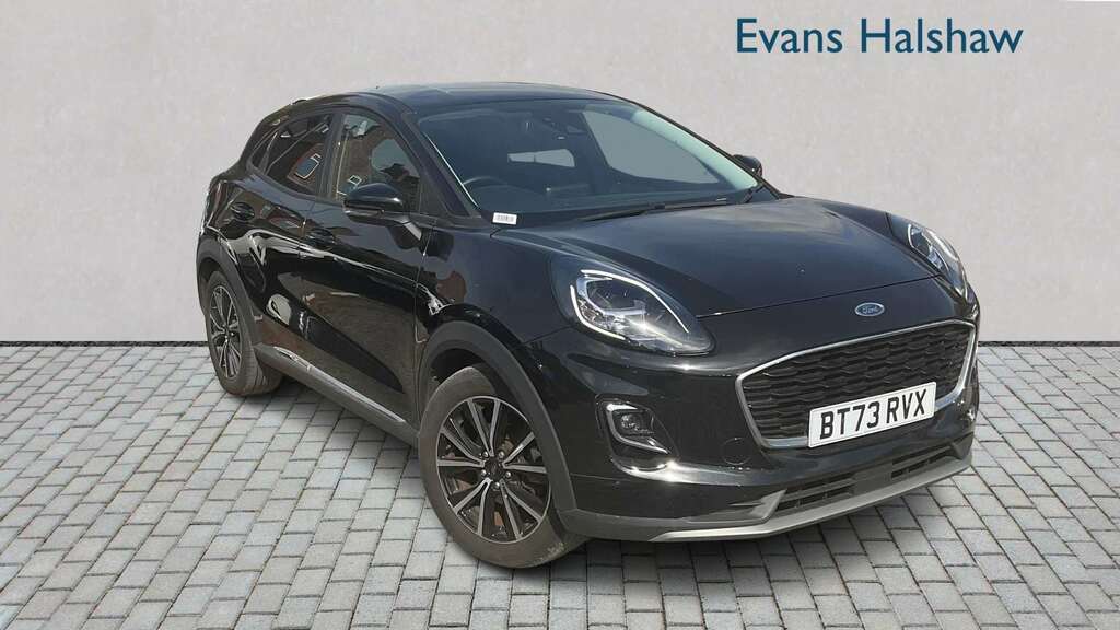 Ford Puma 1.0 Ecoboost Hybrid Mhev Titanium 2023 Black