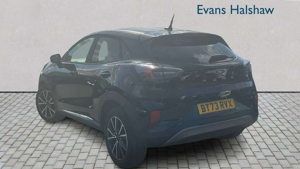 Ford Puma 1.0 Ecoboost Hybrid Mhev Titanium 2023 BT73RVX Black #4