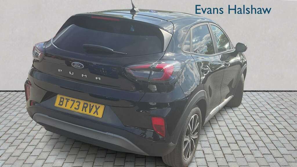 Ford Puma 1.0 Ecoboost Hybrid Mhev Titanium 2023 BT73RVX Black #6
