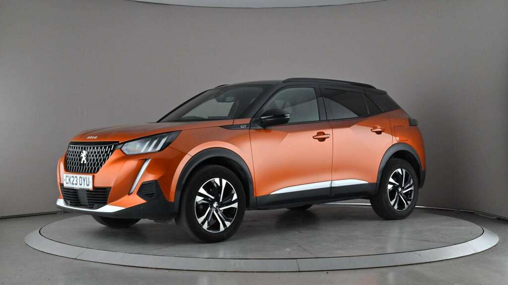 Peugeot 2008 1.2 Puretech 130 Gt Eat8 2023 CK23OYU Orange #3