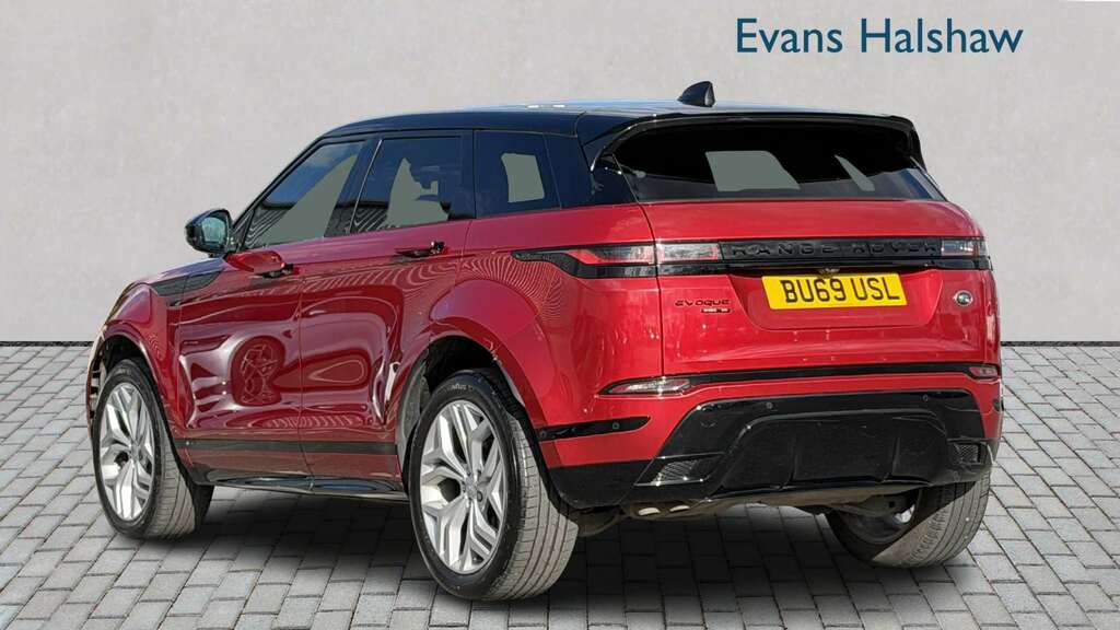 Land Rover Range Rover Evoque 2.0 D180 R-dynamic Se 2019 BU69USL Red #2