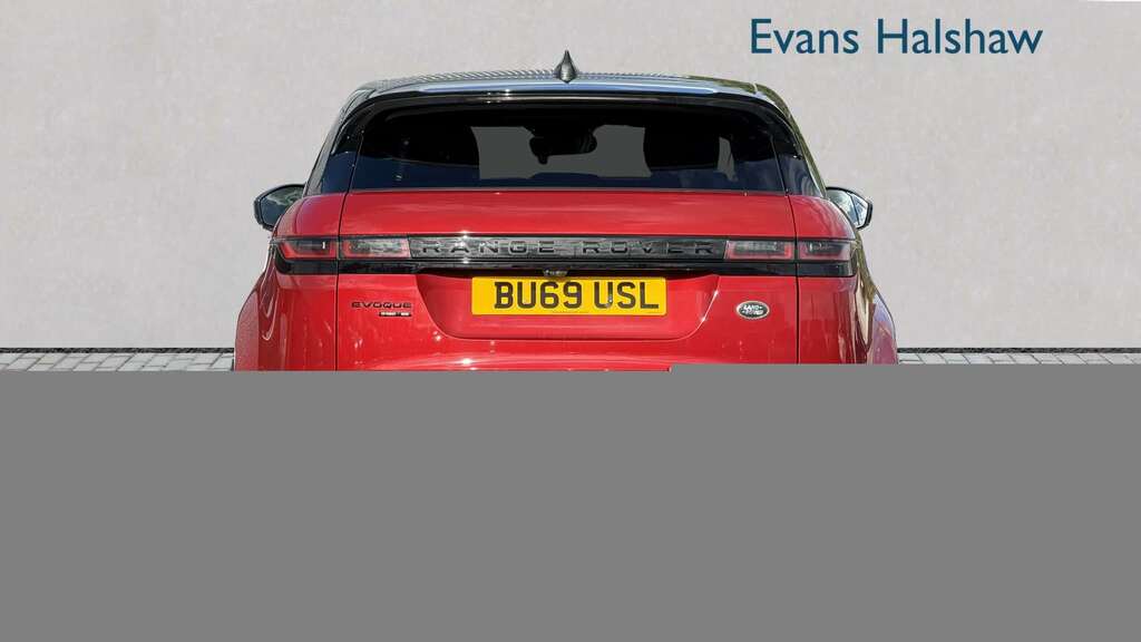 Land Rover Range Rover Evoque 2.0 D180 R-dynamic Se 2019 BU69USL Red #5