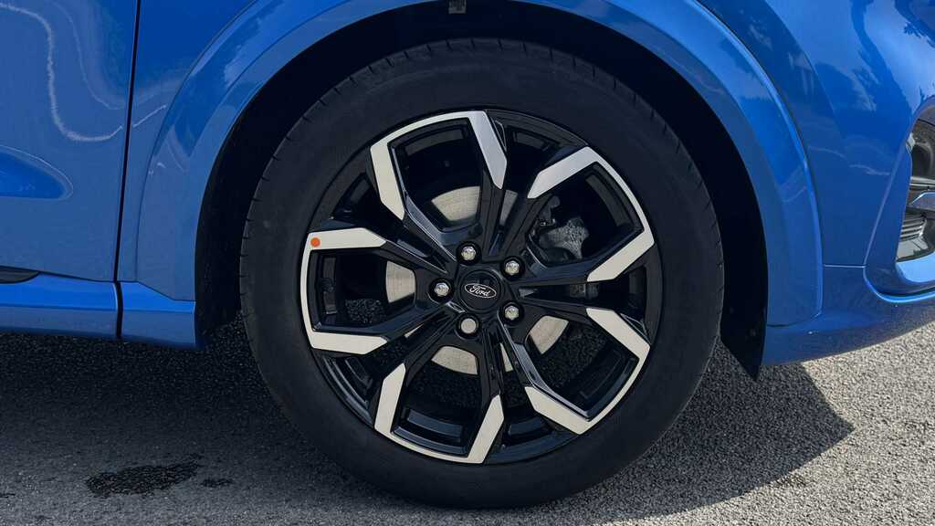 Ford Puma 1.0 Ecoboost Hybrid Mhev St-line X Dct 2023 FD72OGR Blue #6