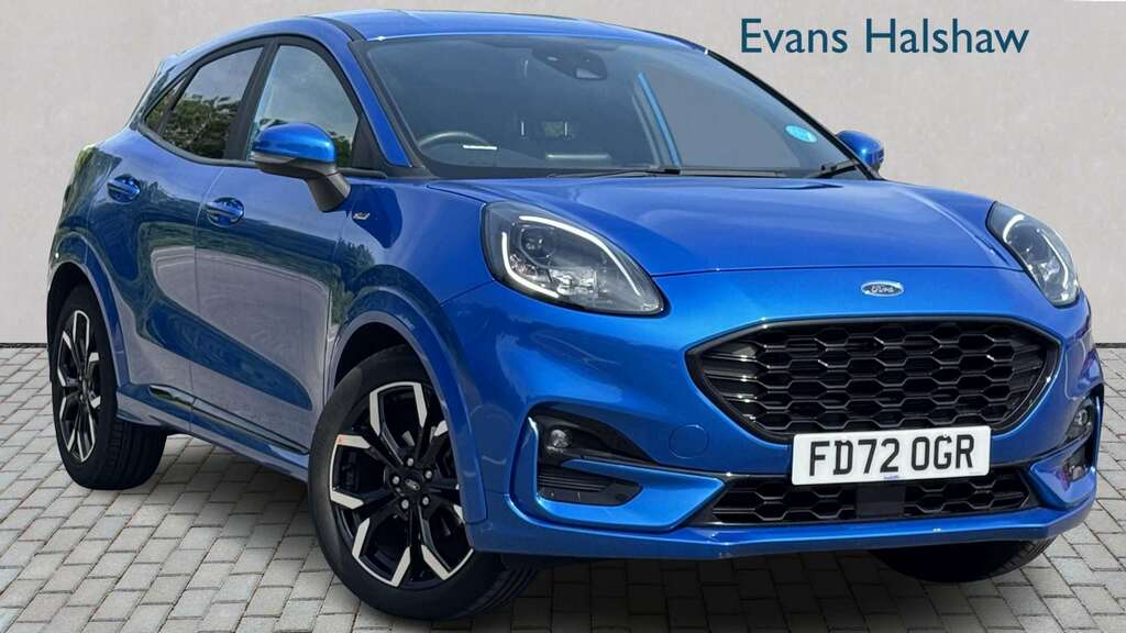 Ford Puma 1.0 Ecoboost Hybrid Mhev St-line X Dct 2023 Blue