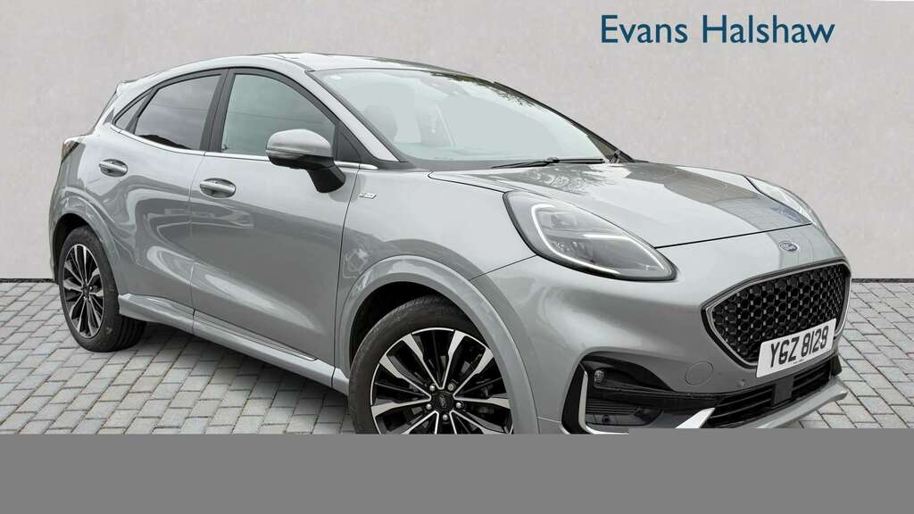 Ford Puma 1.0 Ecoboost Hybrid Mhev 155 St-line Vignale 2 Silver