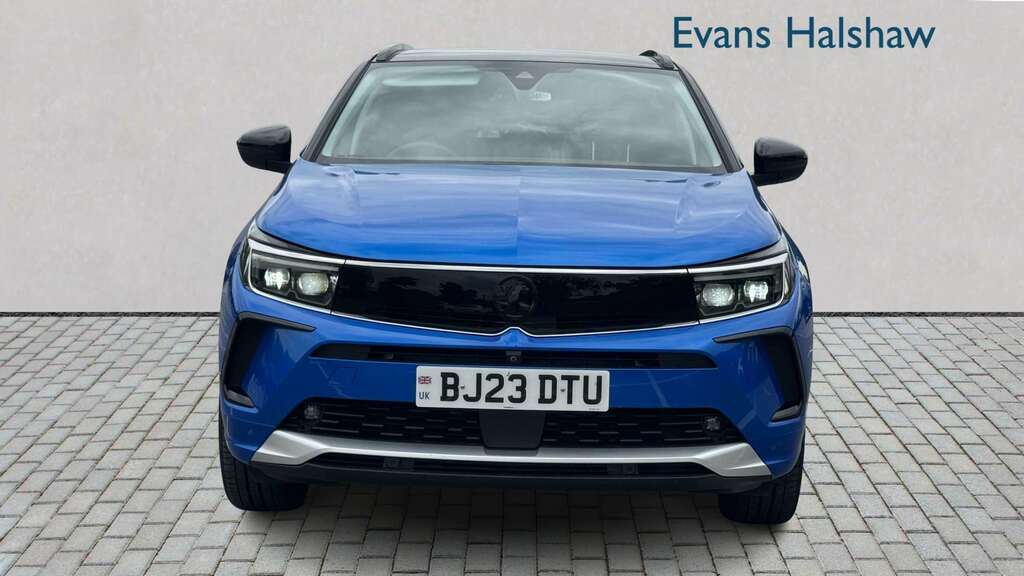 Vauxhall Grandland 1.2 Turbo Ultimate 2023 BJ23DTU Blue #4
