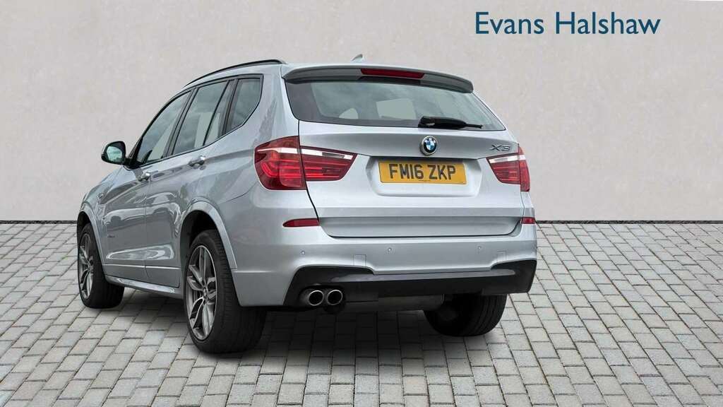 BMW X3 Xdrive30d M Sport Step 2016 Silver