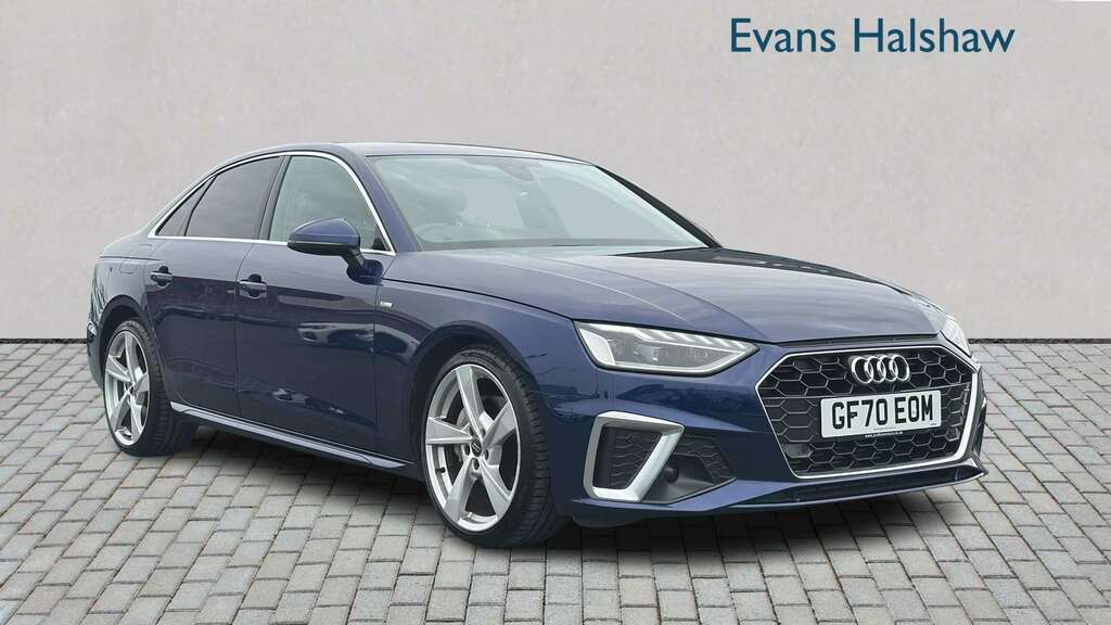 Audi A4 40 Tfsi 204 S Line S Tronic 2020 Blue
