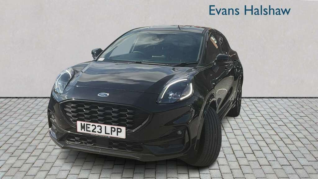 Ford Puma 1.0 Ecoboost Hybrid Mhev St-line X 2023 ME23LPP Black #2