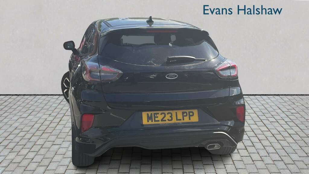 Ford Puma 1.0 Ecoboost Hybrid Mhev St-line X 2023 ME23LPP Black #4