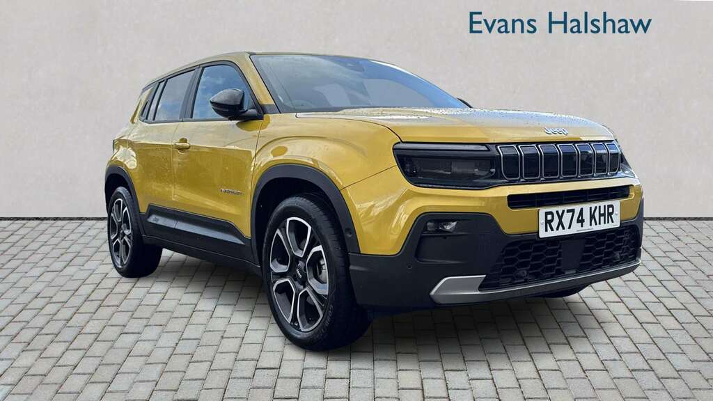 Jeep Avenger 1.2 E-hybrid Summit Dct 2025 Yellow