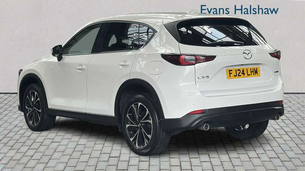 Mazda CX-5 2.0 E-skyactiv G Mhev Exclusive-line 2024 FJ24LHM White #2