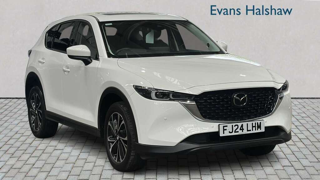 Mazda CX-5 2.0 E-skyactiv G Mhev Exclusive-line 2024 White