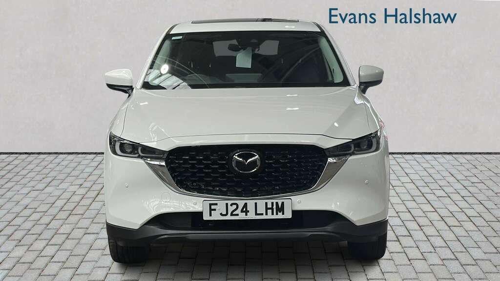 Mazda CX-5 2.0 E-skyactiv G Mhev Exclusive-line 2024 FJ24LHM White #4