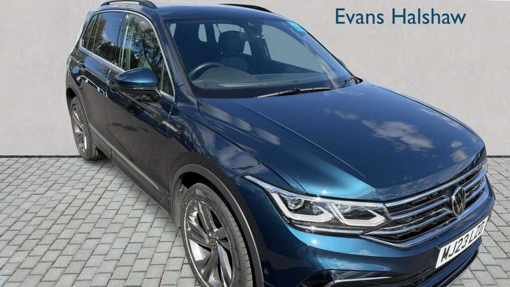 Volkswagen Tiguan 1.5 Tsi 150 R-line Edition Dsg 2023 MJ23LZD Blue #2