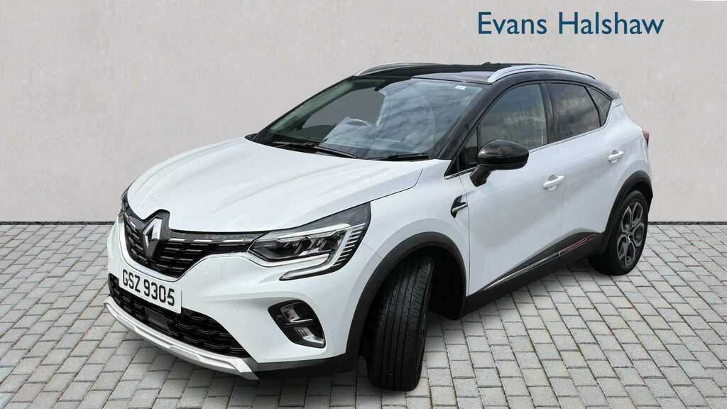 Renault Captur 1.6 E-tech Full Hybrid 145 Techno 2023 GSZ9305 White