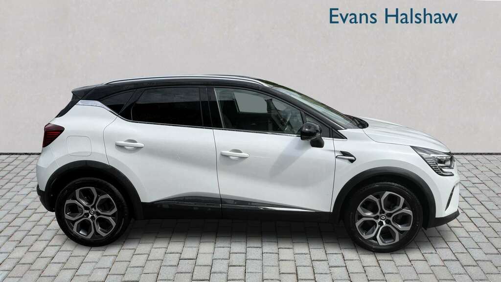 Renault Captur 1.6 E-tech Full Hybrid 145 Techno 2023 GSZ9305 White #4