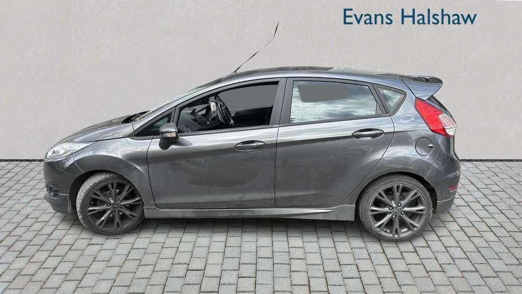 Ford Fiesta 1.0 Ecoboost 125 St-line 2017 FM66RXB Grey #3