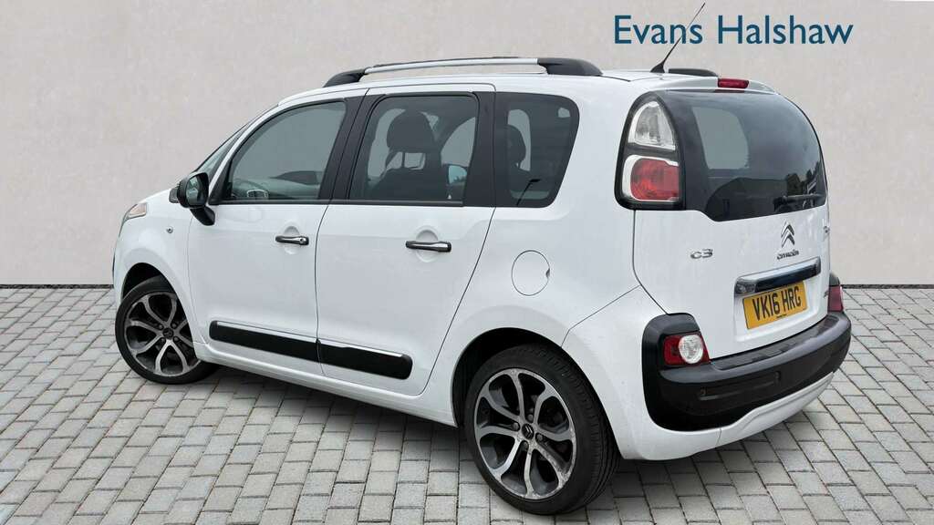 Citroen C3 Picasso 1.6 Bluehdi Platinum 2016 VK16HRG White #2