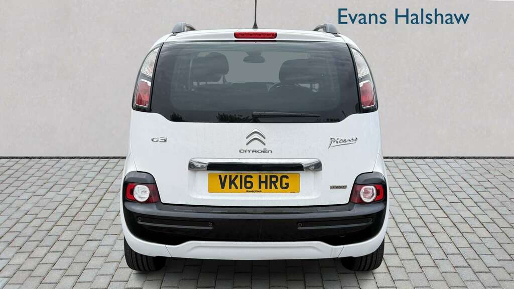 Citroen C3 Picasso 1.6 Bluehdi Platinum 2016 VK16HRG White #6