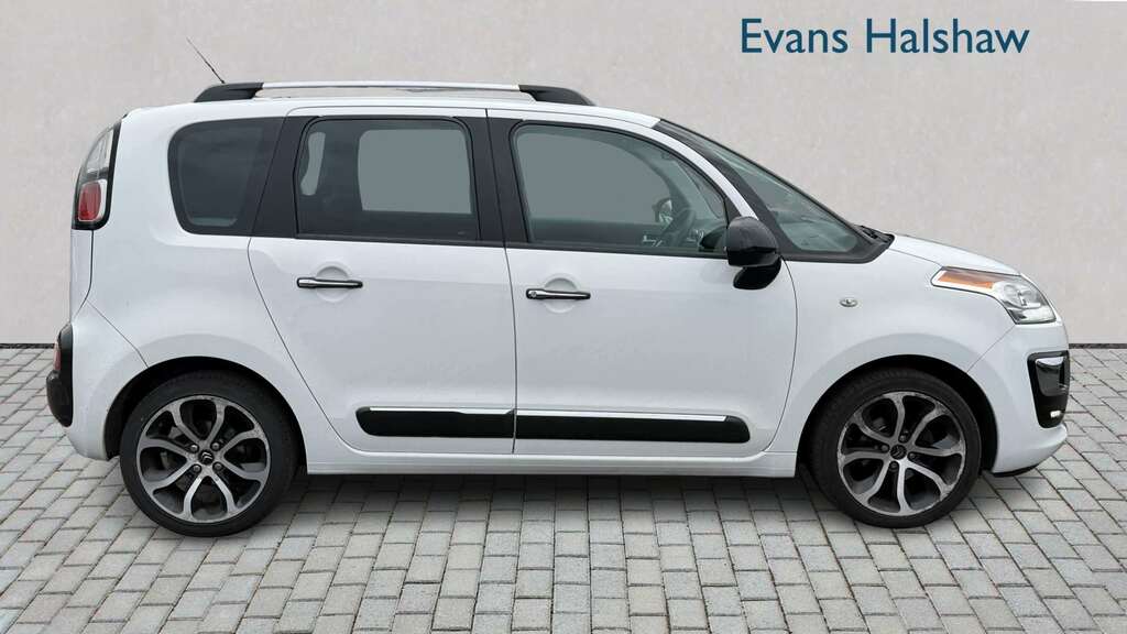 Citroen C3 Picasso 1.6 Bluehdi Platinum 2016 VK16HRG White #3