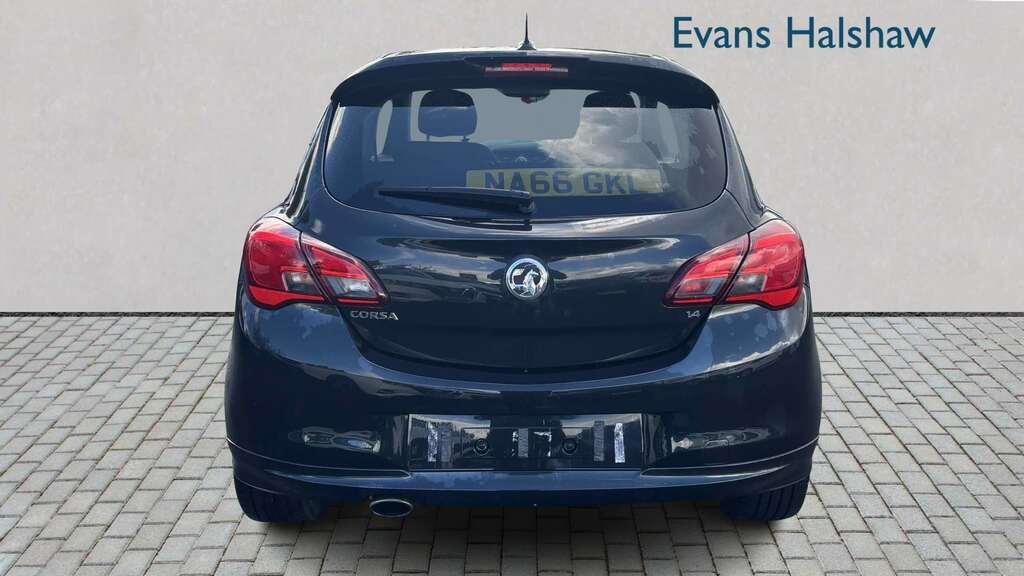 Vauxhall Corsa 1.4 Limited Edition 2016 NA66GKL Black #5