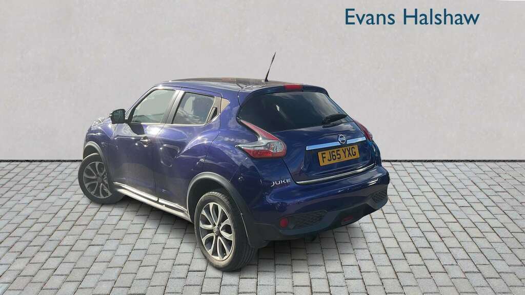 Nissan Juke 1.2 Dig-t Tekna 2015 FJ65YXG Blue #2