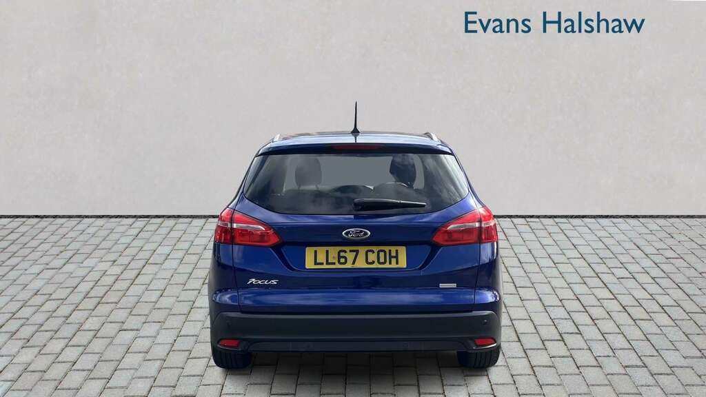 Ford Focus 1.0 Ecoboost 125 Zetec Edition 2017 LL67COH Blue #5