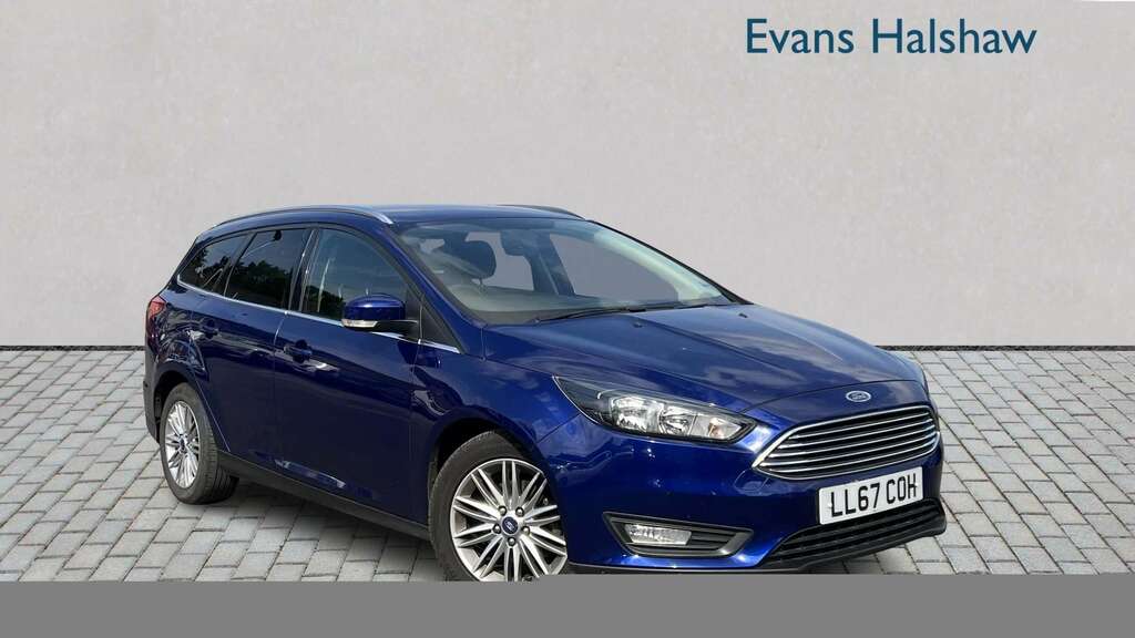 Ford Focus 1.0 Ecoboost 125 Zetec Edition 2017 Blue