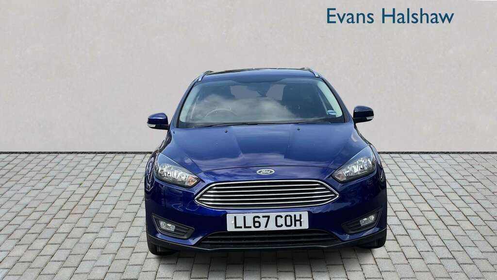 Ford Focus 1.0 Ecoboost 125 Zetec Edition 2017 LL67COH Blue #2