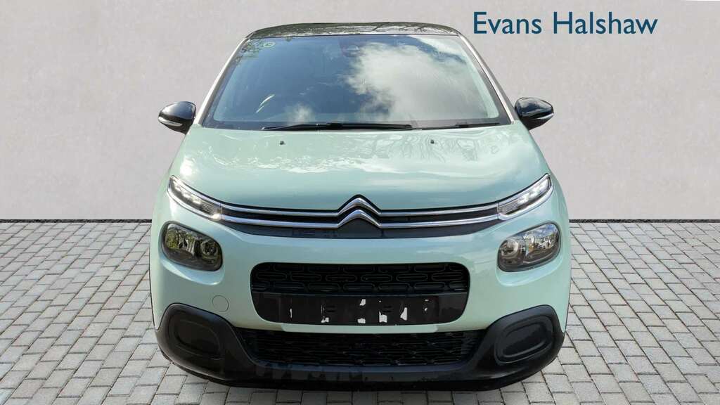 Citroen C3 1.2 Puretech Feel 2018 SM68FBD Green #3
