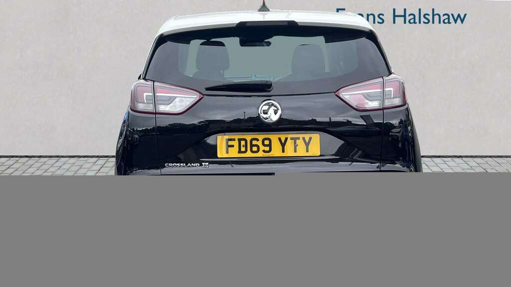 Vauxhall Crossland X 1.2 83 Sport Start Stop 2019 FD69YTY Black #4