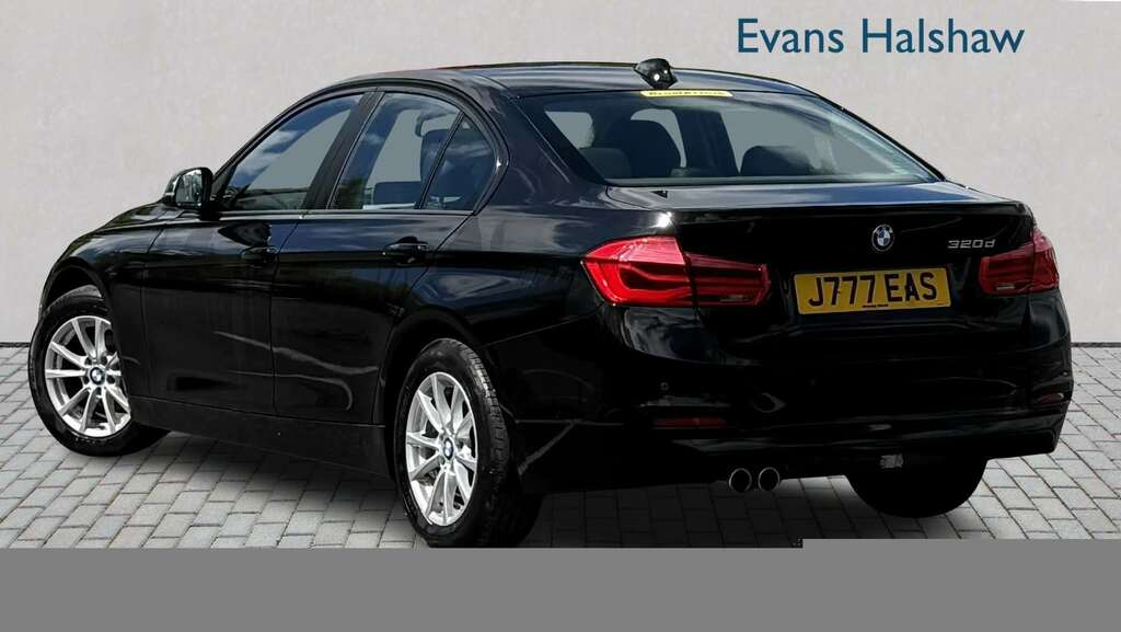BMW 3 Series 320D Efficientdynamics Plus 2016 YK66ONZ Black #2