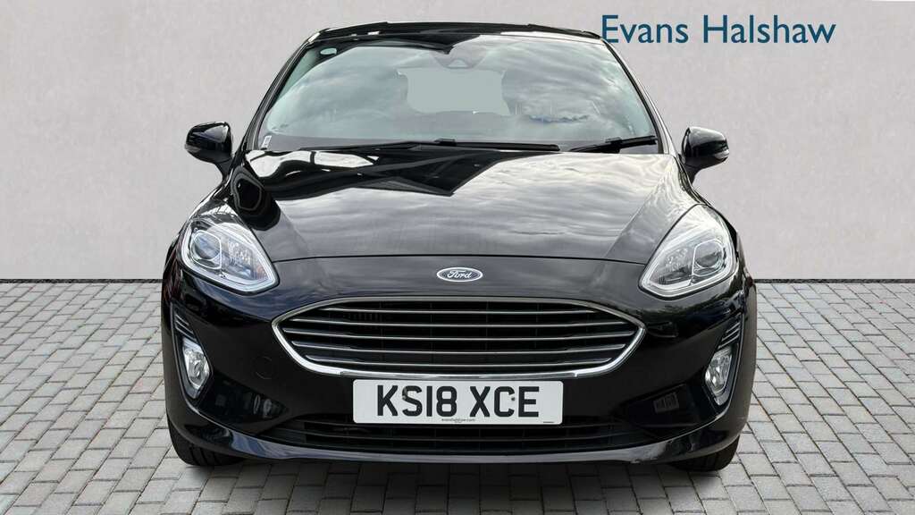 Ford Fiesta 1.0 Ecoboost Zetec Navigation 2018 KS18XCE Black #3