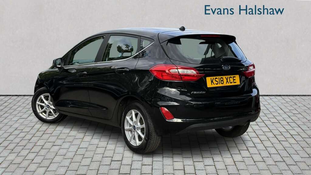 Ford Fiesta 1.0 Ecoboost Zetec Navigation 2018 KS18XCE Black #2